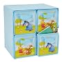 Decofun, Disney Winnie the Pooh Four Drawers Storage Box