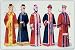 Canvas Print, Odd Fellows: Men in Simple Robes - 30 x 20