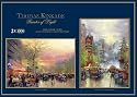 Gibsons Puzzle - Paris & San Francisco - 2 x 1,000 Piece Jigsaw