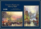 Gibsons Puzzle - Paris & San Francisco - 2 x 1,000 Piece Jigsaw