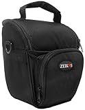 Zeikos ZE-CA10B Short Zoom Case for DSLR Cameras (Black)