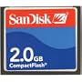 Sandisk 2GB Compactflash Card Type I (SDCFB-2048-A10, Retail Package)