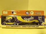 MLB Kansas City Royals 1:80 Scale Die-cast Kentworth Tractor Trailer Limited Edition