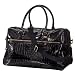 Mossimo® Front Zip Style Croco Weekender Duffle Bag - Black