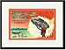 Black Framed/Matted Print 17x23, Atomic Disintegrator Repeating Cap Pistol