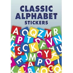 Classic Alphabet Stickers: 168 Stickers