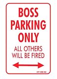 Boss Parking - XL Sign (Novlety)