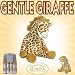 Baby : Cloud b Gentle Giraffe Sound Machine w/ Four Soothing Sounds (7373-ZZ) + Cloud b Baby Giraffe with Quiet Rattle (7361-ZZ) + NiMH AA Rechargeable Batteries and Charger DavisMAX Bundle