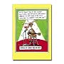 Rudolph Blues - Outrageous Cartoon Merry Christmas Greeting Card