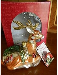 From Amazon.com. Click for details:
 Fitz and Floyd Greg Medium Deer Blown Glass Ornament Fitz and Floyd Greg Medium Deer Blown Glass Ornament