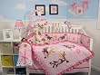 New Soho Melanie The monkey Baby Crib Nursery Bedding Set 10 Pieces