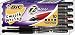 BIC Z4 Roller Classic Pen, .7mm Point Size, Assorted (10 Pens)