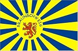 Flagge Fanflagge Braunschweig - 90 x 150 cm