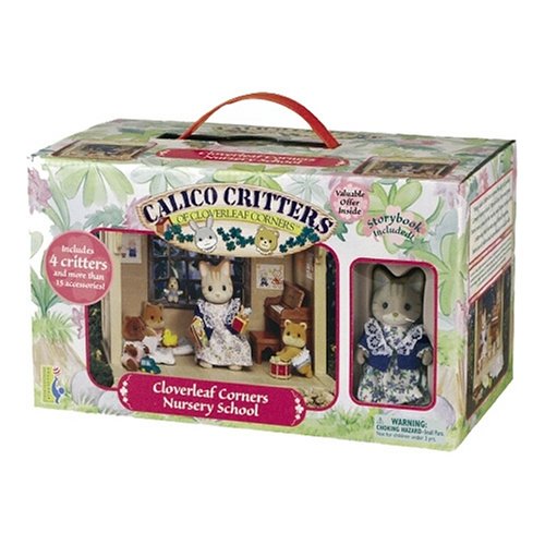Calico Critters Cloverleaf Corners Mainstreet Preschool.
