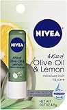 NIVEA Olive and Lemon Lip Care, 0.17 Ounce