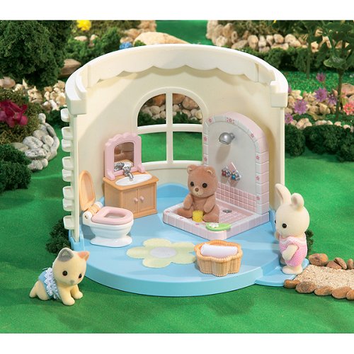 Calico Critters Bathroom for Baby Playhouse