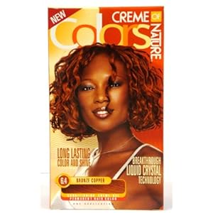 Creme Nature Hair Color on Amazon Com  Creme Of Nature Colors Hair Color  6 4 Bronze Copper  Pack
