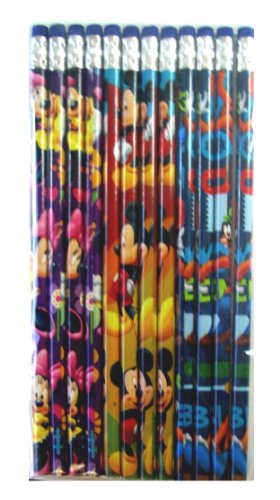 Disney Mickey Mouse Minnie Mouse Goofy 12pk #2 Pencils