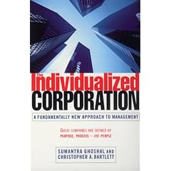 The Individualized Corporation: A Fundamentally New Approach to Management