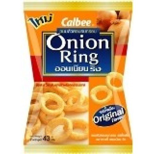 Onion Ring Original Pack 43g New Sealed Crisps Chips From Thailand