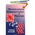 Microstructural Characterization of Materials by David D. Brandon and Wayne D. Kaplan