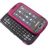Crystal Hard Rose Pink RUBBERIZED Cover Case for SAMSUNG U820 REALITY (VERI ....