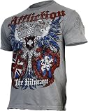 Affliction Ricky Hatton Men's Tee, X, GR