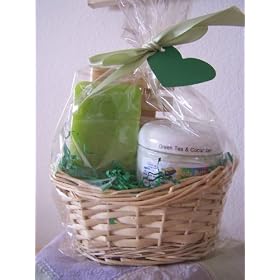 Green Tea & Cucumber Gift Basket