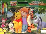 My Friends Tigger and Pooh: Artist Pad with Crayons and Stickers