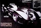 Batman~ Batman Poster~ Batmobile~ Rare Batman Poster!!~ Approx 35