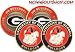 (4) Georgia Bulldogs Golf Ball Markers