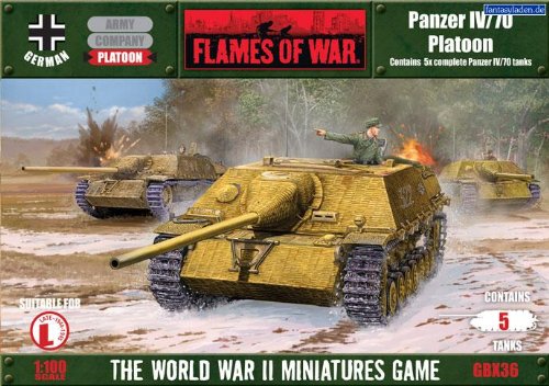 Flames Of War German Panzer Iv/70 Platoon