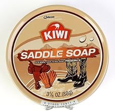 Kiwi Saddle Soap, 3-1/8 oz