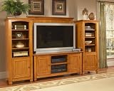 Entertainment Center Set in Pine - Ponderosa - 5534-ESET