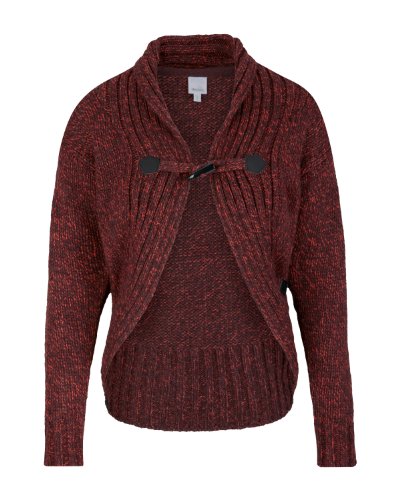 Bench Damen Strickjacke Coccoono, fudge, M, BLFA1165_BR047,