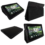 iGadgitz Black Genuine Leather Case Cover for Blackberry Playbook Internet Tablet + Screen Protector 513FqVPghyL. SL160 iGadgitz Black Genuine Leather Case Cover for Blackberry Playbook Internet Tablet + Screen Protector