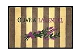 Gift Company 50041 Washables, Olive und Lavendel 75 x 50 cm