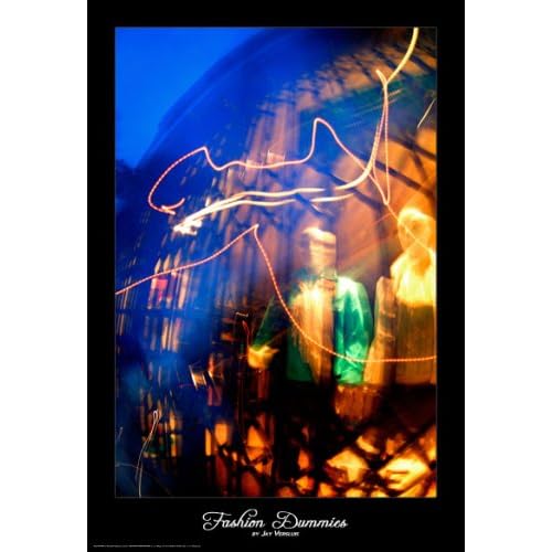 FASHION DUMMIES - Abstract Light Painting - Art Poster by Jay Versluis, 13x19 / 33x48cm