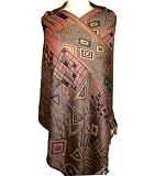 silkNOW Silk Pashmina Sun Tan Scarf