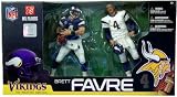 McFarlane NFL Brett Favre 2 Pack Minnesota Vikings