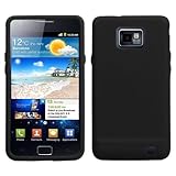 Samsung Galaxy 2 / i9100 Silicone Cover Gel Skin Case - Black