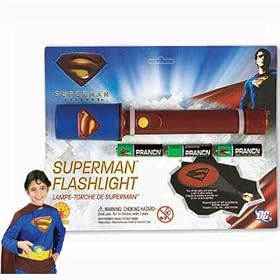 Click here to buy Superman Flashlight by Rubies Costume Co.