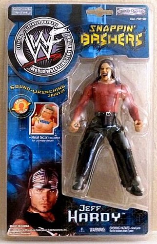 Jeff Hardy WWF Snappin Bashers with sound wrenching joints by Jakks Pacific