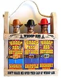 Whoop Ass Wooden Crate Hot Sauce Gift Set by Southwest Specialties