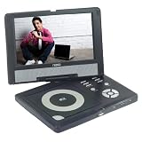 Buy 10 inch Naxa NPD-1002 AC DC WidescreenTFT LCD Swivel Screen Portable DVD Player w ... by Naxa