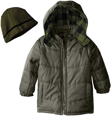iXtreme Little Boys' Buffalo Check with Hat