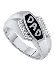ROUND DIAMOND "DAD" RING