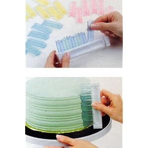 Wilton 2104-12 Icing Sculptor Set with Handle and 64 Design Blades