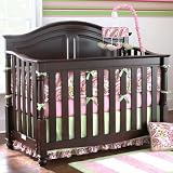 Bedford Baby Cherry Finish Monterey Convertible Crib - Cherry, Chocolate