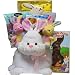 Art of Appreciation Gift Baskets Hippity Hop Plush Bunny Easter Basket of Chocolate and Candy Treats